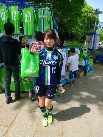 試合前インフォメーション前のなおちゃん.jpg